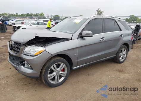 2012 Mercedes-Benz Ml 350 4Matic из США, поврежденный, VIN 4JGDA5HB7CA015221